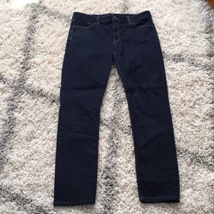 Banana Republic dark wash skinny jeans